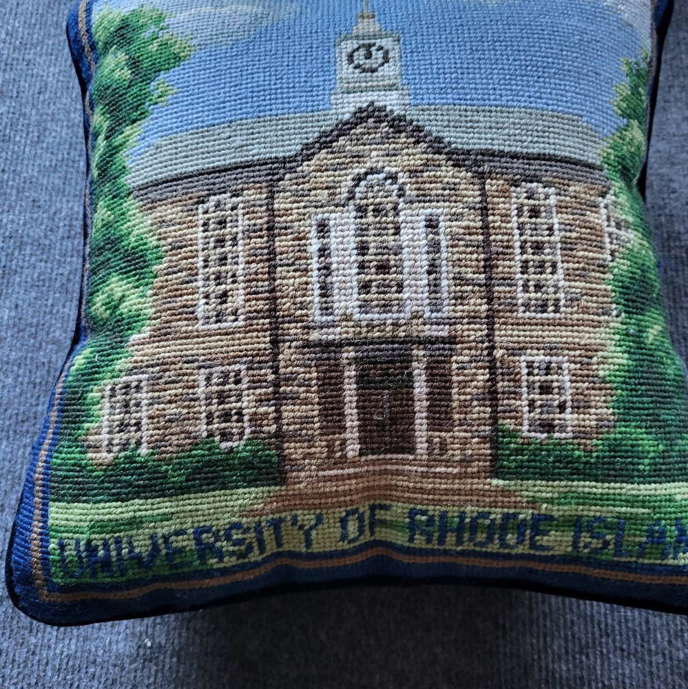University of Rhode Island Tapestry Pillow - Picture 4 of 4